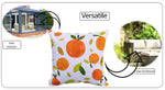 OLIVIA ROCCO Summer Fruits Waterproof Cushion Covers 43 x 43 cm Reversible Indoor Outdoor