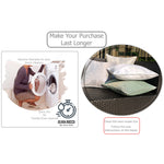 OLIVIA ROCCO Leaf Sparkle 2 Pack Cushion Covers Leaf Sage Green Modern Decorative Throw