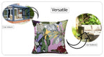 OLIVIA ROCCO Cushion Covers Dhalia Lilac Waterproof 43x43cm Reversible Breathable Indoor