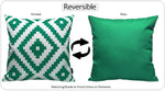 OLIVIA ROCCO Nairobi Lime Green Waterproof Decorative Cushion Covers 43 x 43cm Super Soft Bedroom Refresh Accent