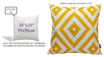 OLIVIA ROCCO Nairobi Ochre Waterproof Outdoor Cushion Covers 43 X 43 cm Weather Resistant