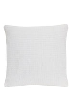 OLIVIA ROCCO Lisbon Pure Indian Cotton Handwoven Honeycomb Cushion Covers 17x17 and 24x24