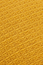 OLIVIA ROCCO Lisbon Pure Indian Cotton Handwoven Honeycomb Cushion Covers 17x17 and 24x24