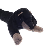 OLIVIA ROCCO Draught Excluder Dachshund Design 88cm W88 X H20 X D16cm Soft Fabric Fleece Super Soft Home Essential