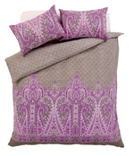 OLIVIA ROCCO Duvet Set Cotton Rich Paisley Design For Double And King Sizes In Bold