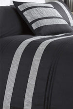OLIVIA ROCCO Diamante Glitz Cotton Rich Duvet Set With Handwoven Crystal Detailing