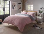 OLIVIA ROCCO Ribbed Fleece Reversible Teddy Duvet Set OEKO-TEX Certified Multiple Sizes