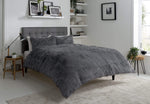 OLIVIA ROCCO Snuggle And Cuddle Faux Fur Duvet Set Extra-Soft Long Pile Winter Warmth