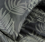 OLIVIA ROCCO Leaf Jacquard Reversible Duvet Cover Sets Grey And Pink Cotton Blend Eco