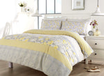 OLIVIA ROCCO Chelsea Floral Duvet Set Cotton-Rich Bedding In Single for Everyday Luxury Hotel-Style