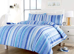 OLIVIA ROCCO Duvet Set Maine Stripe Cotton Rich Luxury Striped Design Single Double King