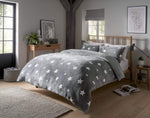 OLIVIA ROCCO Reversible Teddy Duvet Cover Set Super Soft Faux Fur Bedding For Winter