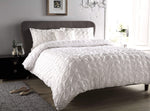 OLIVIA ROCCO Seville Duvet Set Cotton-Rich Luxury With Handmade Pintuck Detailing