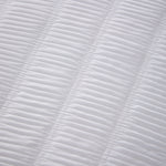 OLIVIA ROCCO Belgravia White Microfibre Duvet Cover Set With Pillowcases Soft Easy Care