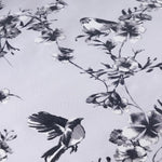 OLIVIA ROCCO Blossom Grey Printed Reversible Quilted Duvet Cover Set Easy Care Hotel-Quality Easy-Care Bedroom