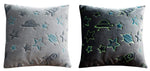 OLIVIA ROCCO Outer Space Glow In The Dark Teddy Fleece Duvet Set For Children for Easy-Care Everyday Luxury