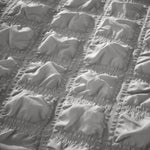 OLIVIA ROCCO Soho Grey Microfibre Duvet Cover Set With Pillowcases Quilted Super Soft