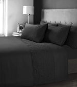 OLIVIA ROCCO Venezia Embellished Duvet Set Easy Care Quilt Cover In Various Colours