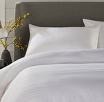 OLIVIA ROCCO Stripe Jacquard Reversible Cotton Blend Duvet Cover Set With Pillowcases