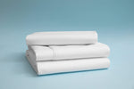 OLIVIA ROCCO Basics Fitted Pleated Valance Sheet Indus Valley Cotton Blend OEKO-TEX