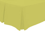 OLIVIA ROCCO Basics Fitted Pleated Valance Sheet Indus Valley Cotton Blend OEKO-TEX