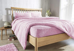 OLIVIA ROCCO Teddy Fleece Extra Deep Fitted Sheet Plush Soft Winter Bedding Snug Elastic