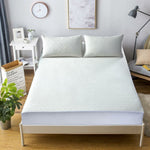 OLIVIA ROCCO Bamboo Quilted Waterproof Mattress Protector with Extra Deep Pocket Elastic