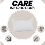 OLIVIA ROCCO Air Flow Pillow Hotel Quality Anti Snore Side Sleeper Premium Fibre Filling