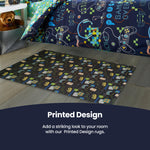OLIVIA ROCCO Animal Print Non-Slip Soft Durable Floor Rug For Living Room Bedroom Hallway