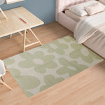 OLIVIA ROCCO Printed Rug Jardin Design Modern Non Slip Soft Durable Floor Rug For Living