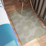 OLIVIA ROCCO Printed Rug Jardin Design Modern Non Slip Soft Durable Floor Rug For Living