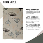 OLIVIA ROCCO Printed Rug Nina Design Colour Non-Slip Modern Floor Rug For Living Room