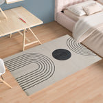 OLIVIA ROCCO Printed Rug Tuscany Design Non Slip Soft Durable Floor Rug For Living Room