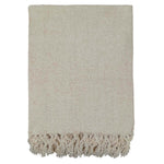 OLIVIA ROCCO Chenille Tassel Throw Blanket for Couch Sofa Chair Bed All-Season Cosy Sofa and Bedroom Layering