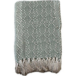 OLIVIA ROCCO Cotton Throw Super Soft Lightweight Eco Friendly Recycled Cotton For Sofa