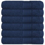 OLIVIA ROCCO Rhodes Towel Royal Blue 100% Cotton Hotel Quality Soft Super Absorbent Hand