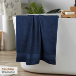 OLIVIA ROCCO Rhodes Towel Royal Blue 100% Cotton Hotel Quality Soft Super Absorbent Hand