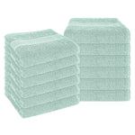 OLIVIA ROCCO Rhodes Towel Seafoam 100% Cotton Hotel Quality Soft Super Absorbent Hand
