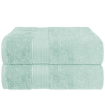 OLIVIA ROCCO Rhodes Towel Seafoam 100% Cotton Hotel Quality Soft Super Absorbent Hand