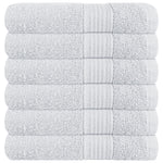 OLIVIA ROCCO Rhodes Towel White 100% Cotton Hotel Quality Soft Super Absorbent Hand Bath