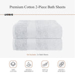 OLIVIA ROCCO Rhodes Towel White 100% Cotton Hotel Quality Soft Super Absorbent Hand Bath