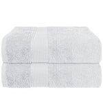 OLIVIA ROCCO Rhodes Towel White 100% Cotton Hotel Quality Soft Super Absorbent Hand Bath
