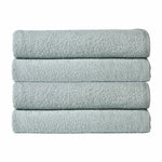 OLIVIA ROCCO Pack Of 4 Large Quick-Drying Indus Valley Cotton Bath Sheets 80x140cm