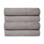 OLIVIA ROCCO Pack Of 4 Large Quick-Drying Indus Valley Cotton Bath Sheets 80x140cm