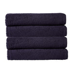 OLIVIA ROCCO Pack Of 4 Large Quick-Drying Indus Valley Cotton Bath Sheets 80x140cm