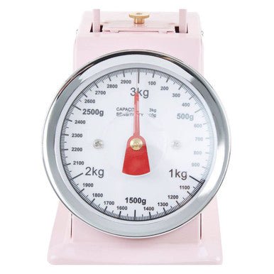 Olivier 3kg Pastel Pink Retro Kitchen Scale - Bargainia.com - 5018705499192