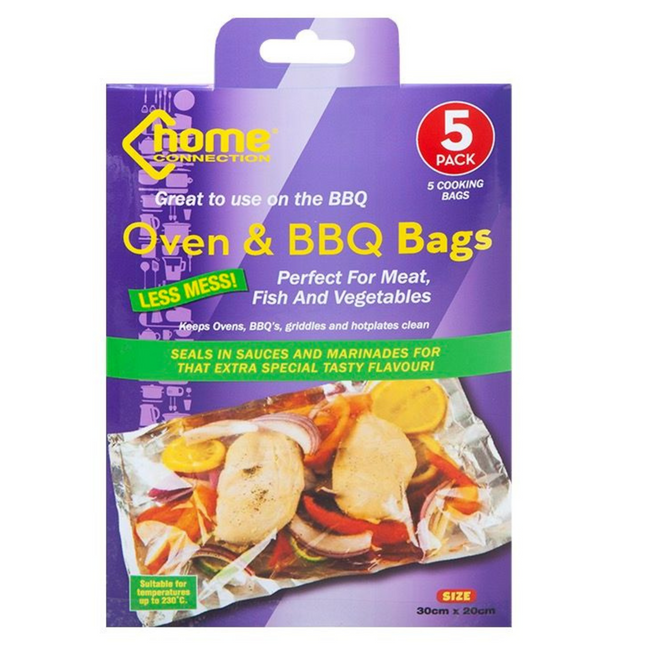 Oven and BBQ Bags - Pack of 5-5050565490810-Bargainia.com