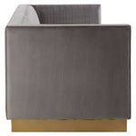 Opal 3 Seat Grey Sofa - Bargainia.com - 