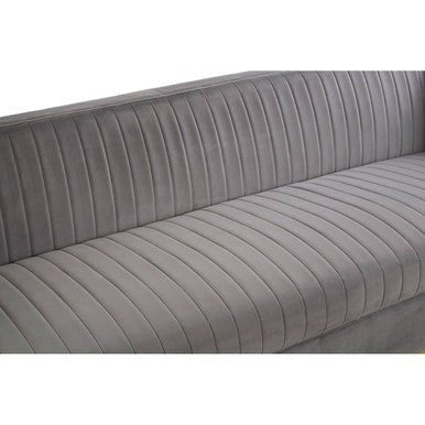 Opal 3 Seat Grey Sofa - Bargainia.com - 