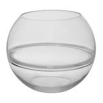 Optik Clear Glass Round Vase - Bargainia.com - 5018705465746